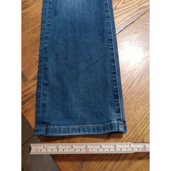 AG ADRIANO GOLDSCHMIED Jeans Mens 32 X 32 BLUE Distressed Hole Preowned Summer - Picture 11 of 15